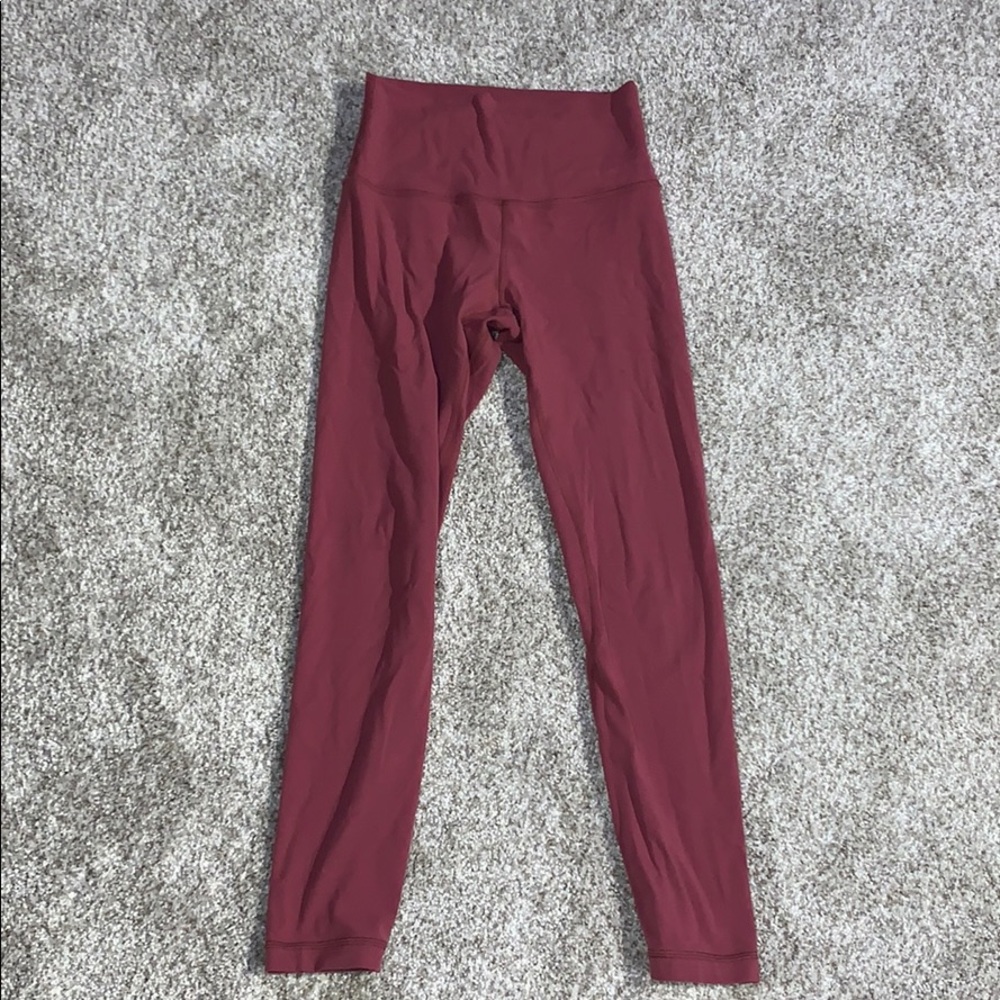 Lulu lemon 7/8 aligns high waisted